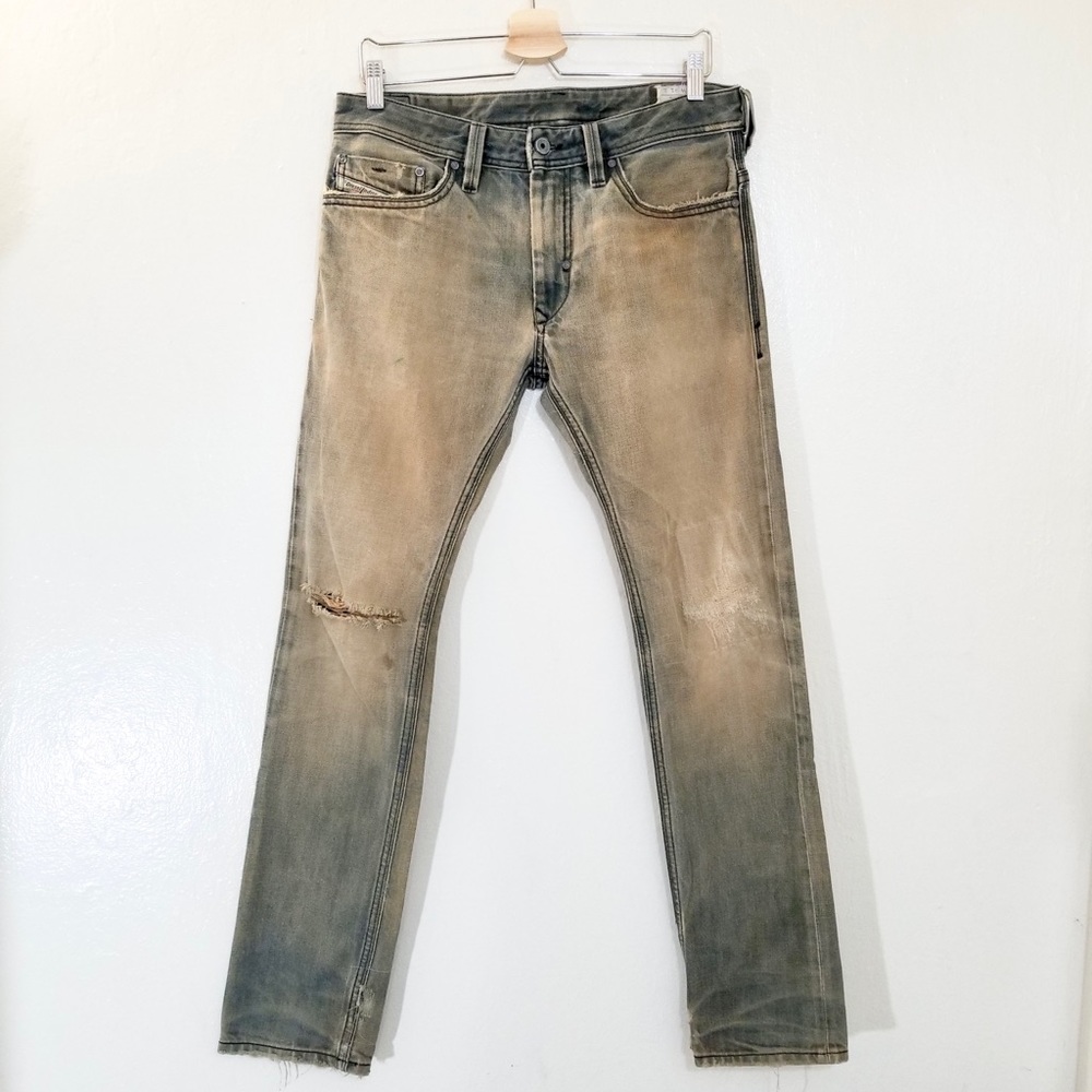 Diesel Italy Mens Jeans Thanaz Slim Carrot  W31